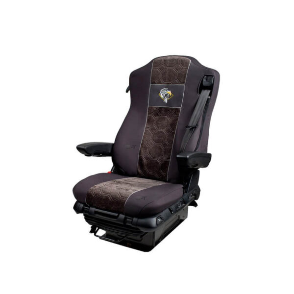 Pokrowce MERCEDES MP 4 od 2011 fotel pasażera nieamortyzowany – 2 pasy nr. 122 Szare - obrazek 3