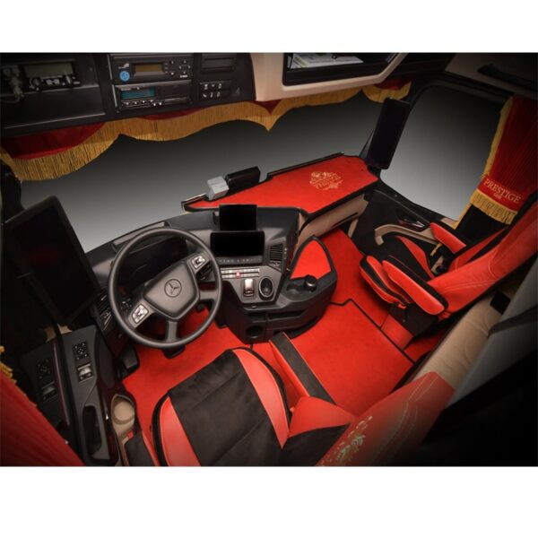 Pokrowce PRESTIGE LINE  MERCEDES MP 4 od 2011, MP 5 fotel pasażera nieamortyzowany – 2 pasy nr. 122 - obrazek 2