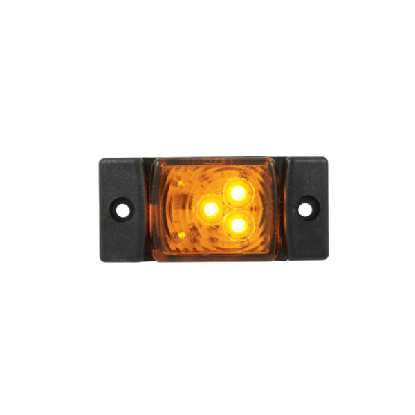 Lampa obrysowa HOR 40, diodowa 12/24V, kabel 0,5m, pomarańczowa