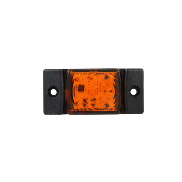 Lampa obrysowa HOR 40, diodowa 12/24V, kabel 0,5m, pomarańczowa - obrazek 2