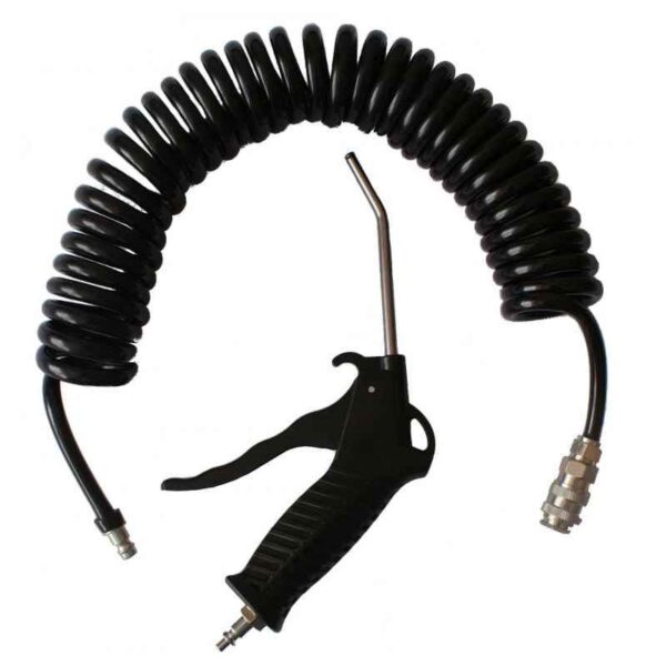 Pistolet do przedmuchiwania kabiny z końcówką MERCEDES ACTROS MP4/MP5 czarny