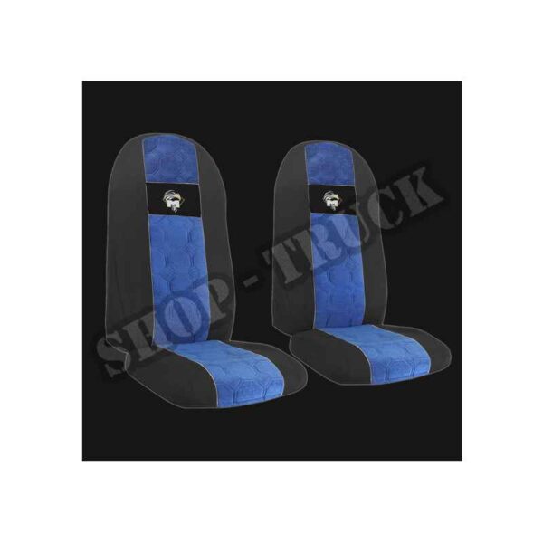 Pokrowce MAN TGA od 2000, TGX TGS od 2007, TGM TGL od 2005 - 1 pas Nr. 034 Niebieski