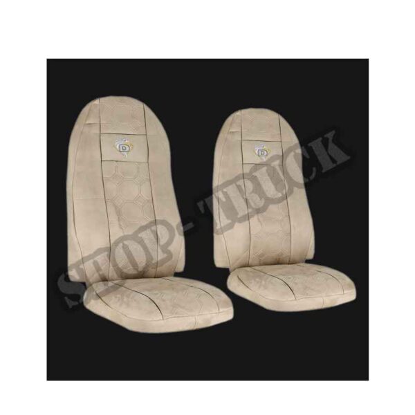 Pokrowce Welur DAF LF 45,55 od 2002 1 pas  Nr. 126 Beżowy