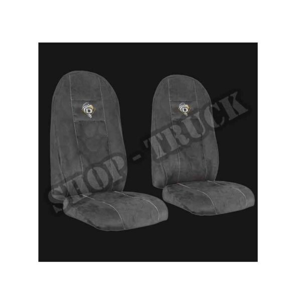 Pokrowce Welur DAF LF 45,55 od 2002 1 pas  Nr. 126 Szary
