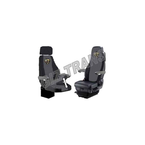 Pokrowce Welur SCANIA seria R od 2004, fotele różne – 1 pas Nr. 039 Niebieski