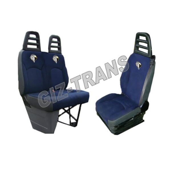 Pokrowce IVECO TURBO DAILY od 2006 1+2 – 1 pas nr. 81 Szary