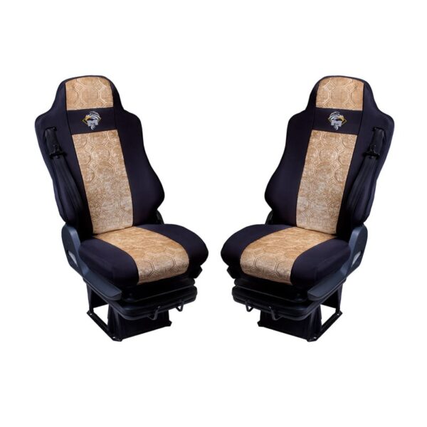 P​o​k​r​o​w​ce​ ​Welur MAN TGA od 2000, TGX TGS od 2007, TGM TGL od 2005 - 2 pasy​ ​N​r​.​ 00​9 Beżowy