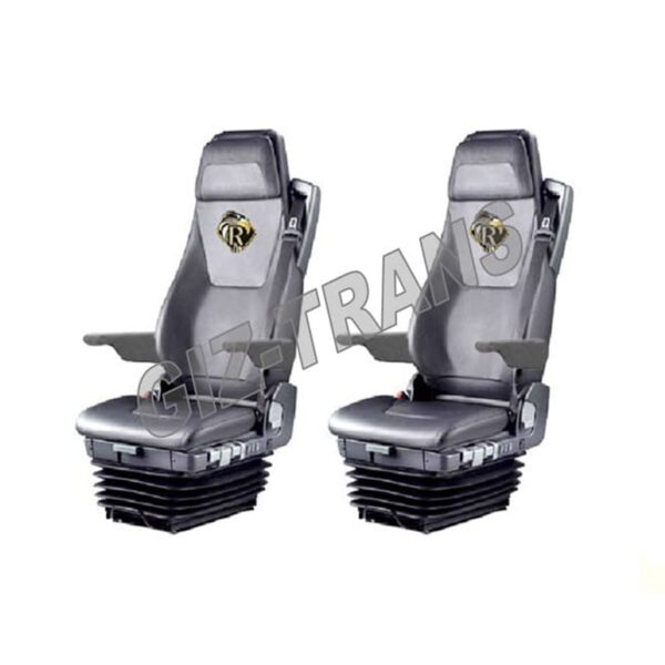Pokrowce Welur RENAULT MAGNUM od 2002, fotele lotnicze – 2 pasy nr. 16 Beżowy