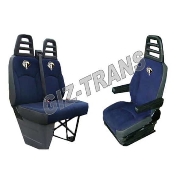 Pokrowce Welur IVECO TURBO DAILY od 2006 1+2 – 1 pas nr. 81 Beżowy