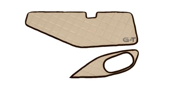 Dywaniki gładkie MAN TGX od 2020r. 2 szuflady czarny - obrazek 6