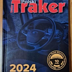 Kalendarz książkowy 2024 B5 Polski Traker informator kierowcy TIR/BUS