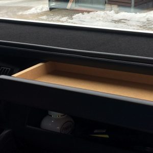 Półka duża z szufladą, stolik RTV BUS DUCATO JUMPER BOXER od 2006 r. welur