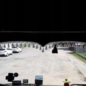 Falbanka blenda na przednią szybe uniwersalna TIR dzwonki
