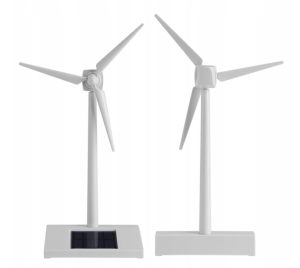 MODEL TURBINA WIATROWA WIATRAK SOLARNY