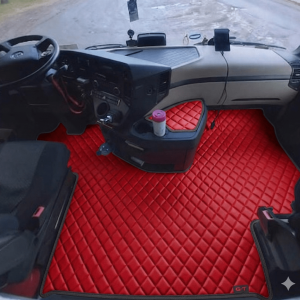 DYWAN PIKOWANY MERCEDES ACTROS MP IV od 2011 MP V od 2019 płaska podłoga SOLOSTAR (salonka) CZERWONY